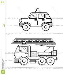 11 Luxe De Coloriage De Voiture De Police Photos Coloring Books Truck Coloring Pages Fire Trucks