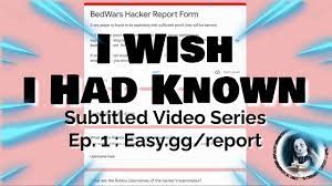I Wish I Had Known: Easy.gg/report - YouTube