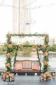 Suitable for indoor and outdoor use. Outdoor Themed Mehndi Party Decor Photo 245537