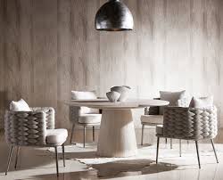 We have the largest selection of dinette sets and you'll receive the best customer service. Bernhardt Interiors Alexa Round Dining Table And Hollis Dining Chairs