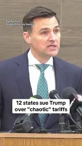 A dozen states sued the Trump administration in the U.S. Court of  International Trade in New York