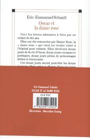 Samenvatting Oscar Et La Dame Rose Stuvia