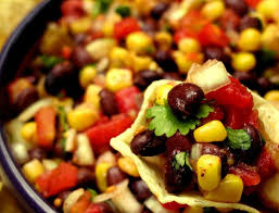 Black Bean And Corn Salsa With Rotel Yet Another Black Bean And Corn Salsa Recipe Food Food Recipes Appetizer Recipes