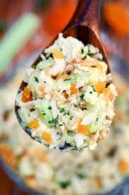 Orange juice, ground black pepper, orange zest, chives, olive oil and 9 more. Easy Curried Coronation Chicken Salad Recipe Scrambled Chefs