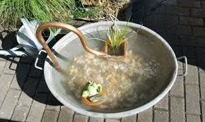 Wasserspiel Fur Zinkwanne Brunnen Teich Brunneneinlauf Kupfer In Bayern Hirschaid Zinkwanne Wasserspiele Hirschaid