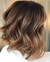 60 Looks With Caramel Highlights On Brown And Dark Brown Hair Balayage Hair Hair Styles Short Hair Balayage