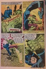 Black Bolt Vs Hulk Hulk Vs Black Bolt 1968 Comic Book Artists Artist Comic Book Cover