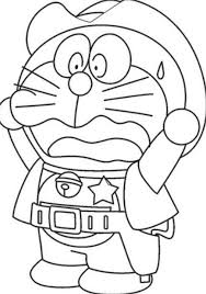 Contoh gambar doraemon yang sudah diwarnai. Mewarnai Gambar Sketsa Doraemon Terbaru Kataucap