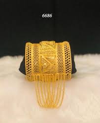 Latest Gold Bangle For Wedding Bridal Gold Jewellery Designs Gold Bangles Design Gold Jewelry Fashion