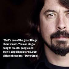 Why does the guerrilla fighter fight? Awesome Thechive Music Quotes Dave Grohl Quotes Beautiful Quotes