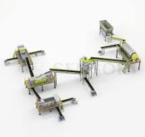Windshield Broken Glass Waste Management System Optical Color Sorting  Recycling Machine