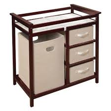 Badger Basket Modern Changing Table Hamper Modern Changing Tables Baby Changing Tables Changing Table