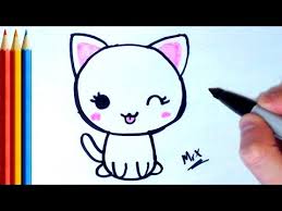 Because it is explained in so amazing way in this video tutorial you will learn about how to draw a cat like a cartoon in step wise method. How To Draw Cute Cat Step By Step Tutorial For Kids Youtube