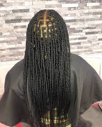 Nikki Dc Braider On Instagram Medium Waist Length Knotless Braids Black Natural Hairstyles Knotless Braids