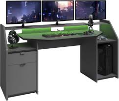 This led clip lamp from ivict has three different lighting modes and 10 different brightness levels for a it's got a 360° flexible gooseneck that you can adjust and move around to your liking, and it's usb. Parisot Setup Gaming Desk With Led Lights