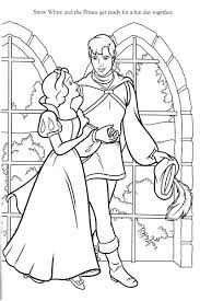 Blanca Nieves Para Colorear
