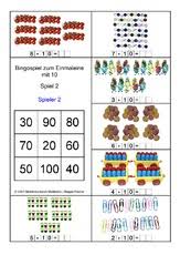 You should go with an totally free resume template which meets the needs of one's resume plus gives the maximum number of features and flexibility. Bingo In Der Grundschule Einmaleins 1x1 Mathe Klasse 2 Grundschulmaterial De