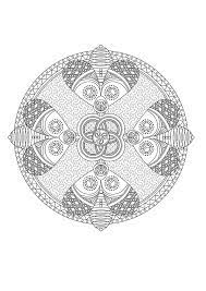 art therapie celtique 100 coloriages anti stress coloriage mandala sous-marin pour adultes