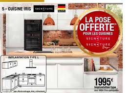 Meubles de cuisine chez but. Offre Cuisine Iris Signature Implantation Type Chez But