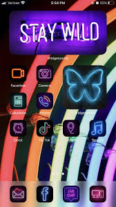 Neon App Icons For Ios 14 Wallpaper iphone 11 pro max purple. neon app icons for ios 14
