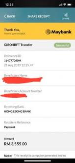 Then, tap on 'me' and turn on the toggle for. How To Get Maybank Transfer Receipt