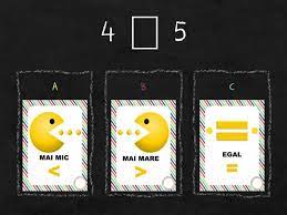 Mai mic sau egal cu, număr de cod unicode pentru semn: Mai Mic Egal Mai Mare Quiz