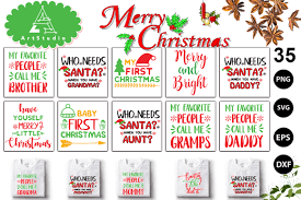 Copy the contents of this box into a text editor, then save the file with a.svg extension. 35 Christmas Big Bundle Graphic By Designartstore Creative Fabrica
