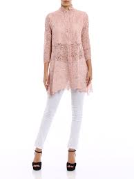 Compra da milanoo di sconto vestiti in pizzo, vestiti lunghi in pizzo, e corti vestiti in pizzo online adesso! Ermanno Scervino Camicia Rosa In Pizzo Macrame Camicie D322k341yee31408