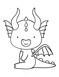 You can use our amazing online tool to color and edit the following dragon coloring pages. 56 Dragon Coloring Pages Free Printables For Kids Adults