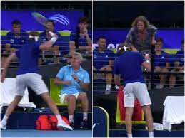 Stefanos tsitsipas © instagram / stefanostsitsipas98. Stefanos Tsitsipas Told Off By Mom After Hitting Dad In Atp Cup Meltdown