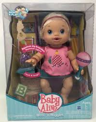 Buy Hasbro Baby Alive Wets N Wiggles Blonde Doll Set Online In Maldives 253962404479