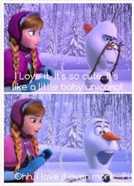Pin By Victoria Johnson On Quote It Baby Unicorn Disney Frozen Funny Me