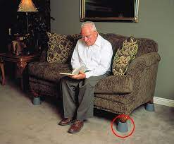 Vive heavy duty bed risers. Furniture Risers By Stander Elevelate A Bed Couch Or Chair