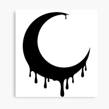 Maybe you would like to learn more about one of these? Dripping Moon Canvas Prints Redbubble
