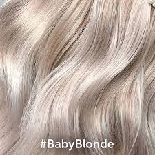 For homework, tell us what you look like. Baby Blonde Colour Formulas Wella Professionals