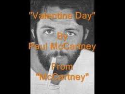 "Valentine Day" By Paul McCartney