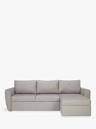 Consider deep 'pocket sprung' or 'memory foam' mattresses. John Lewis Partners Sansa Splayed Arm Sofa Bed Saga Grey At John Lewis Partners