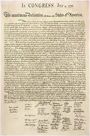 Declaration Of Independence Side By Side With Modern Text By Thomas Jefferson Amazon Com Services Llc Declaration Of Independence Thomas Jefferson Independence