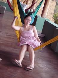 In the hammock @ La Villada