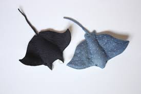 Felt Ocean Sting Rays Sewing Pattern Manta Ray Cow Nose Ray Etsy Animal Sewing Patterns Sewing Toys Manta Ray