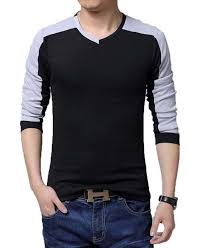 Black And White Full Sleeve T Shirt Large Size Patchwork Men T Shirt Soft High Quality Cotton 5xl T Shirt V Neck Fashion Men Long Sleeve B Long Sleeve Tshirt Men Mens Tshirts Mens Casual T Shirts