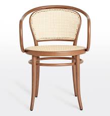 Ton 33 Caned Arm Chair Rejuvenation Blue Dining Room Chairs Chair Wrought Iron Patio Chairs