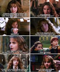 Fear Of A Name Only Increases Fear Of The Thing Itself Hermione 