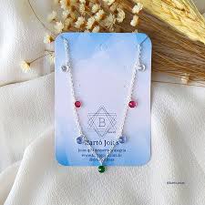 Colares, brincos e pulseiras, arrematam a produção com um toque glamouroso e cheio de estilo, a maxi tem peças que podem ser usadas em várias ocasiões, aposte em diversos looks e arrase! Barto Joias Choker Com Zirconias Coloridas Joias Em Prata 925 Barto Joias