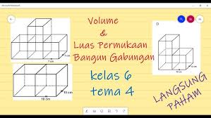 Cari dan hitunglah keliling kayu berbentuk kubus tersebut. Rumus Gabungan Balok Dan Limas Edukasi Lif Co Id