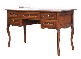 Wir fertigen bereits seit 1980 in unserem werk in england qualitativ hochwertige englische möbel, die wir weltweit vertreiben. Schreibtisch Mit 5 Schubladen Holzplatte Elegant Shabby Stil Klassisch Schreibtisch Holz Kirschholz Patiniert Nussbaum Patiniert Einrichtung Aus Italien Kaufen Bei Arteferretto S R L