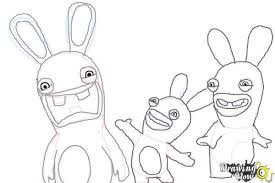 Get inspired by our community of talented artists. How To Draw Rabbids From Rabbids Invasion Drawingnow