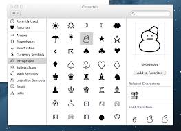(letter) is the underlined letter on the item's name. A Guide To Special Characters On Your Mac