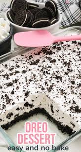 No Bake Oreo Dessert Recipe Oreo Dessert Recipes Oreo Dessert Easy Desserts