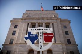 Insert your starting address enter your start address. In Texarkana Uninsured And On The Wrong Side Of A State Line The New York Times